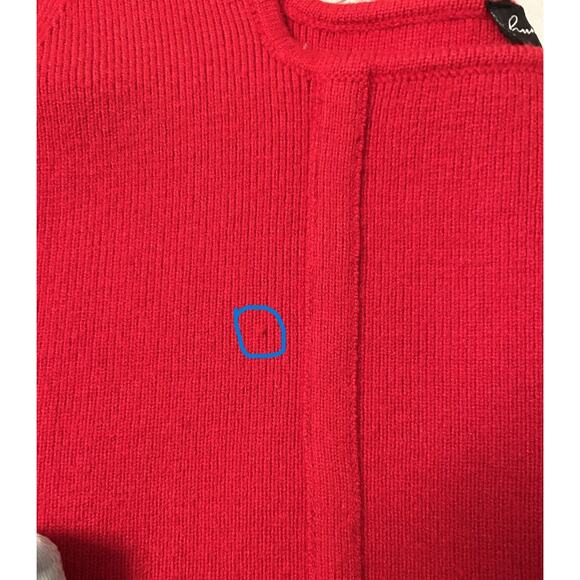 NWT* Hunter & Brown Sleeveless Knit Corset Red Cropped Top-Large - Picture 5 of 9